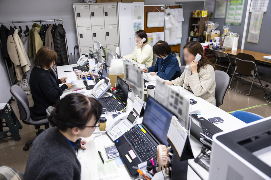 一宮市BPOスタッフの業務風景