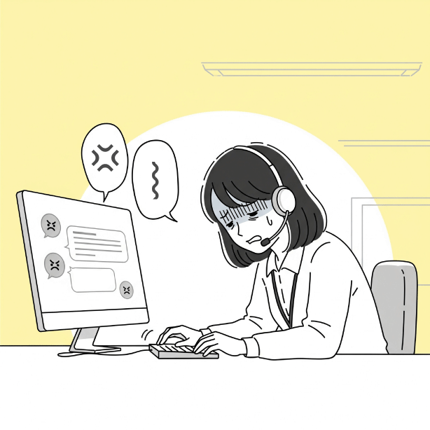 オペレーターのイラスト